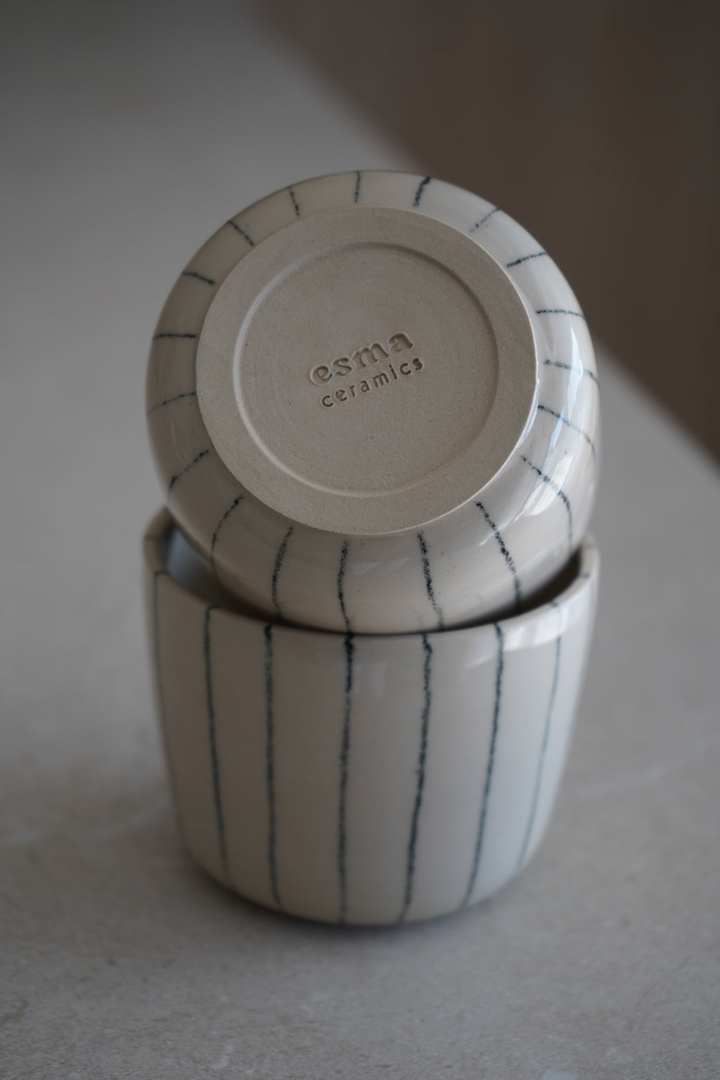 Tasse 'Raw Stripe'